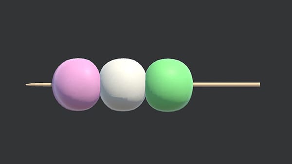 3 Color Dumplings